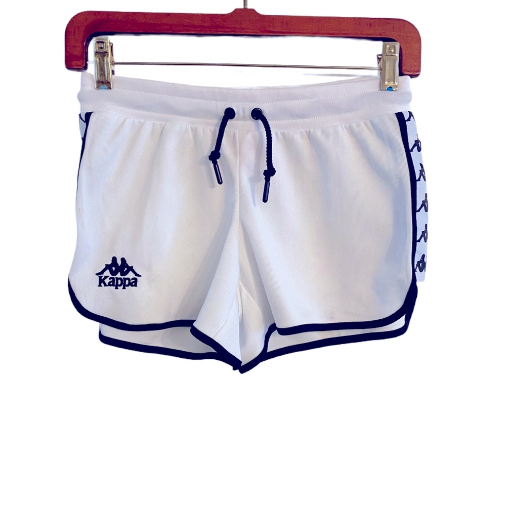 Kappa Pure 222 Banda Athletic Shorts White Size XS - Picture 2 of 7